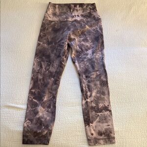 lululemon Align Tie-Dye High-Waisted Crop Leggings